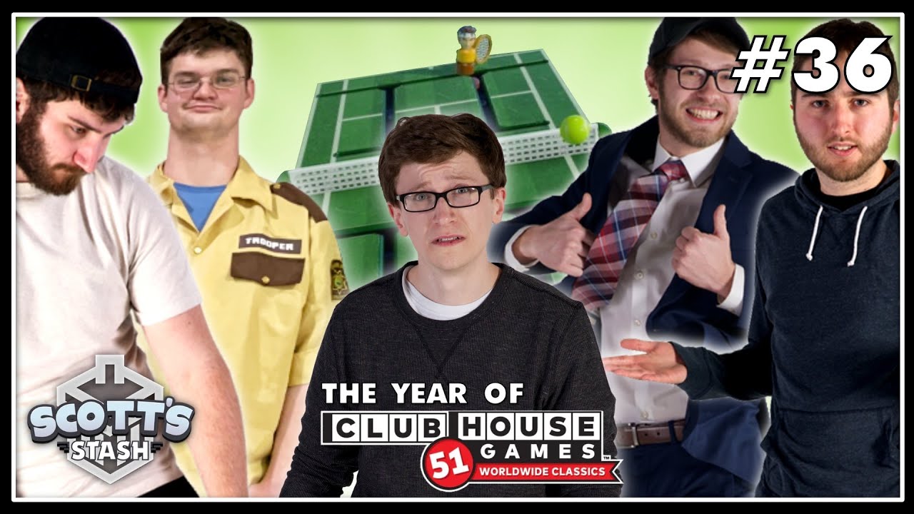Toy Tennis (#36) - Scott, Sam, Eric, Dom, Jarred and the Year of Clubhouse Games